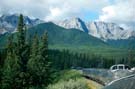 Trains, trees and towering granite