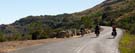 Kierstyn, Stan and Nic climbing Bain's Kloof Road