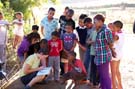 Kierstyn signing Wilma's book