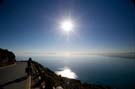 Stan overlooking False Bay and towards Cape Town