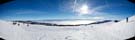 180 degree panorama towards Mt Blanc