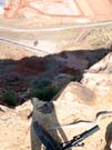 Looking down from Goldbar trail