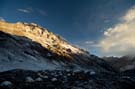 Sunset on Aconcagua