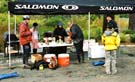 The food tent ready for the finishers