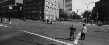 Bystanders to motorcycle mayhem