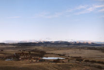 Hot springs, frost, and geese