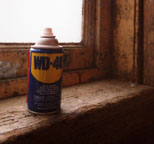 WD-40 ready to save the day.