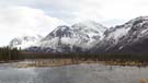 Looking up Eagle River valley