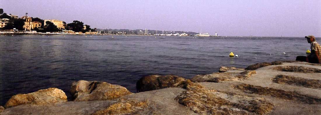 Antibes sunset watcher