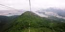 Gondola ride down from the Buddha