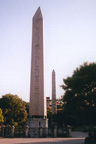 Which obelisk is older? Istanbul, Turkey