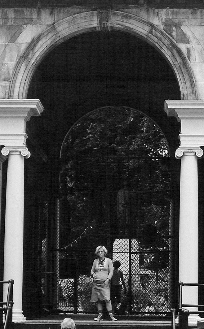 Having a smoke in Union Square